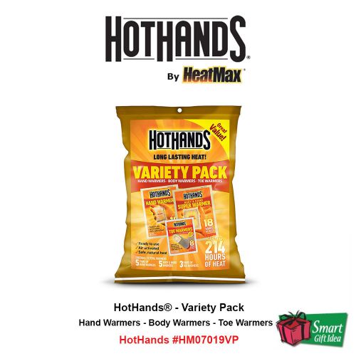 HeatMax_HotHands, Variety Pack_Hand, Body &amp; Toe Warmers #HM07019VP