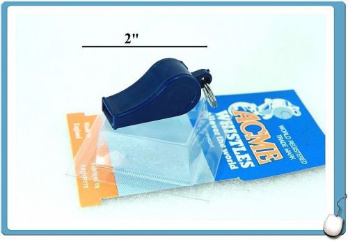 ACME WHISTLE  NEW BLUE  PLASTIC free shipping