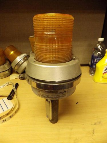 Edwards Adapta beacon Rotating Strobe Amber Light Signal Light  P20