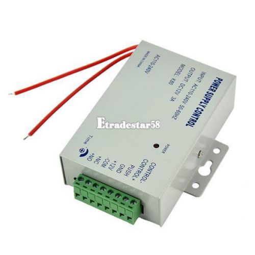 Door Access Control Switch Power Supply DC 12V 3A/AC 110~240V New Hot Sale ETDS