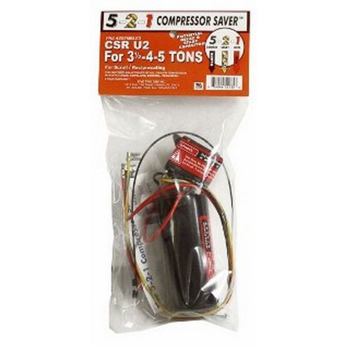 BRAND NEW 5-2-1 COMPRESSOR SAVER HARD START CAPICITOR CSR U2 FOR 3.5-5 TONS