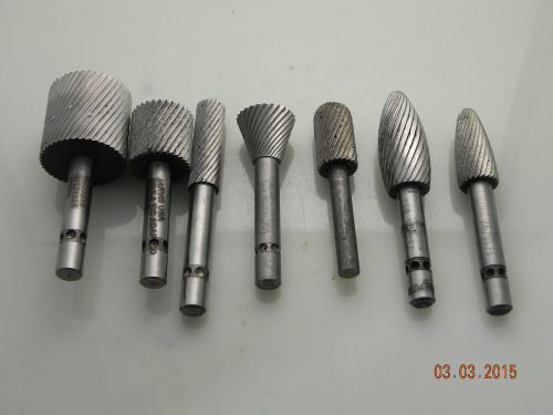 8 Solid Carbide Rotary Files