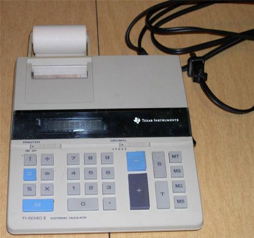 Texas Instruments TI-5040 II Electronic Calculator