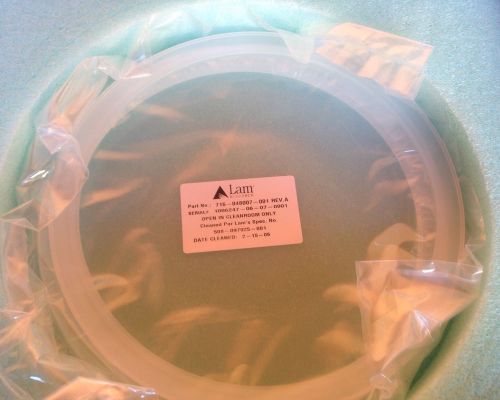 Lam Research 716-048007-001 Semiconductor Part Ring Qtz Coupling