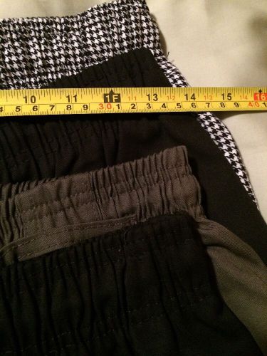 Lot Of Four Chef Pants Size Small