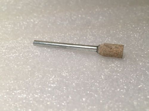 Cotton fiber mounted point rex cut w162 1/8&#034; x 1-1/2&#034; shank debur and finish ss for sale