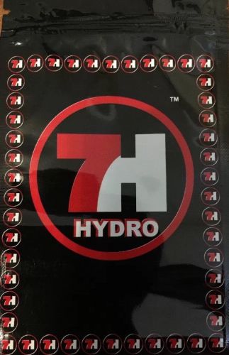 50 7h Hydro Small EMPTY** mylar ziplock bags (good for crafts incense jewelry)