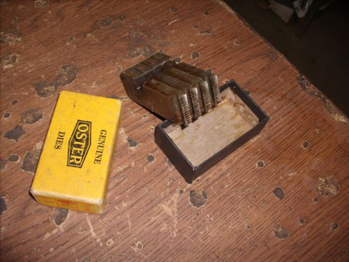 NEW OLD STOCK OSTER SYMBOL 300  1/2&amp;3/4 PIPE DIES