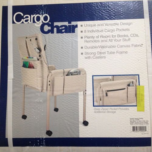 Patient / Office Waiting Room Cargo Chair on wheels - Beige