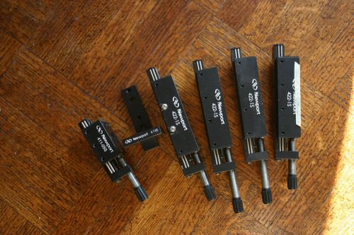 Lot of three newport 422-1s stages, one 411-05s stage and one 411b accessory for sale