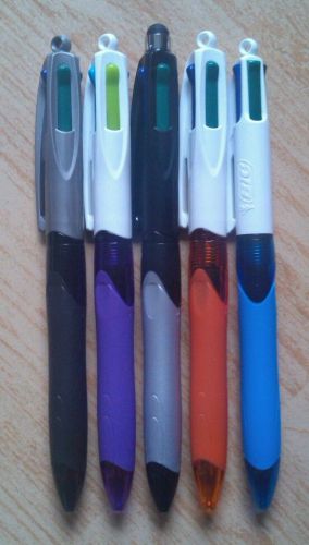 New original BIC 4 color GRIP STYLUS FINE FASHION MEDIUM PRO ball pens 10 % OFF