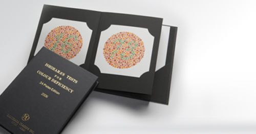 Ishihara Color Blindness Test Book available in 14 plates