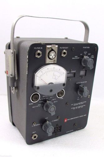 General Radio 1553-A Vibration Meter