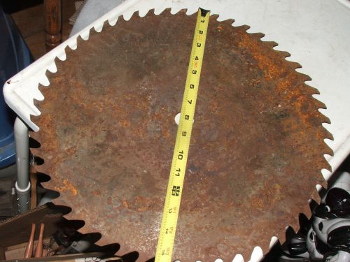 Vintage Saw Blade 15 1/2&#034; diameter 50 tooth, 1&#034; center hole; FAST SHIPPING