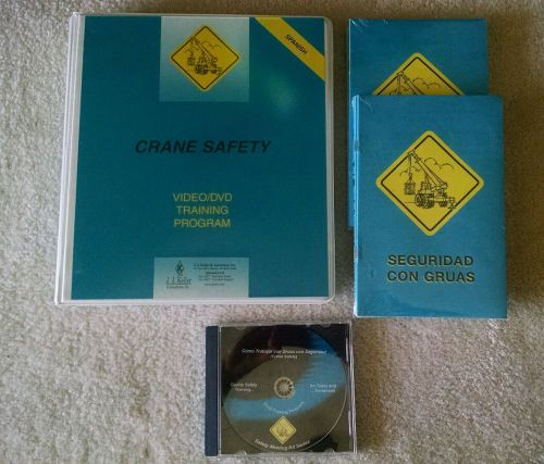 Safety crane dvd spanish program hook latch shackle pin j j keller for sale