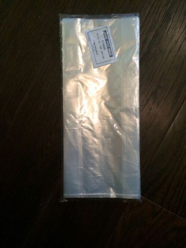 Uline Gusseted Poly Bags S-16565 5x2x12 (100 Ct)New &amp; Sealed