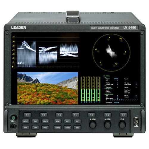 Leader LV5490 Multi Format 4K-SDI Waveform Monitor