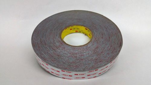 3m rp16 vhb foam tape 1 in x 72 yds,gray, 16 mils, 1 full industrial length roll for sale