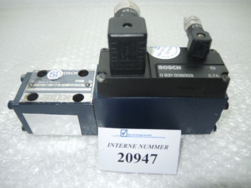Proportional valve Bosch No. 0 811 404 034, Krauss Maffei injection moulding
