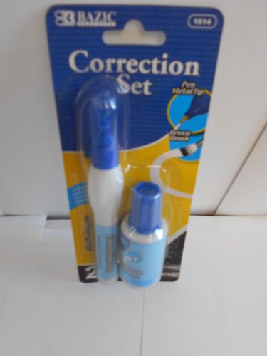8 Correction Sets. Correction Pen and Correction Fluid in each set.  AT