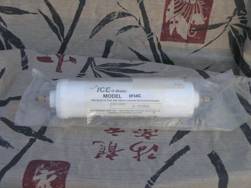 Ice-o-matic ifi4c in-line 1/4&#034; compession water filter cartridge, 450 lb cap. for sale