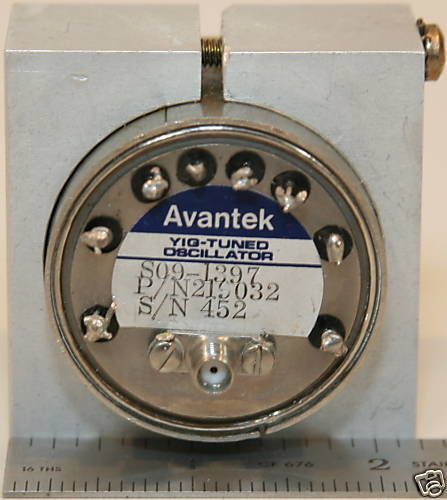 Avantek S09-1397 Yig Tuned Oscillator