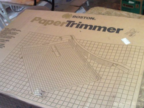 Heavy Duty Boston Paper Cutter Trimmer 2624 24&#034; Guillotine Style