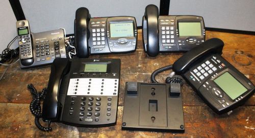 AAstra 480, TMC ET4000, Panasonic business phones, lot of 5