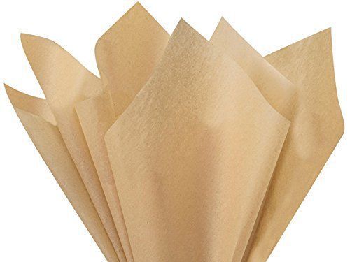 Desert Tan Tissue Paper 20&#034; X 30&#034; - 48 Sheet Pack