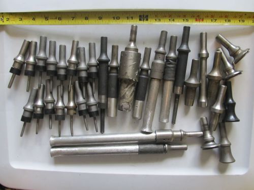 Aircraft tools .498 (big bore) rivet sets