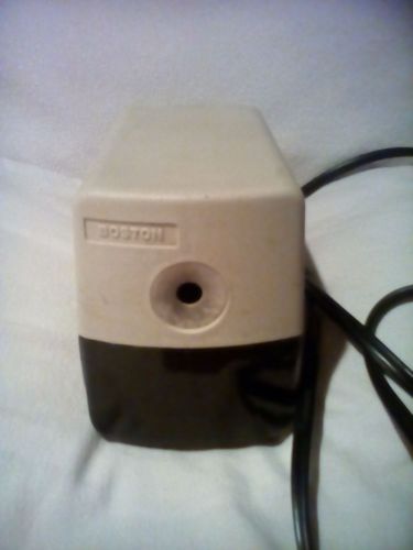 Vintage BOSTON Electric Pencil SHARPENER Model 19 Made by Hunt Corp USA