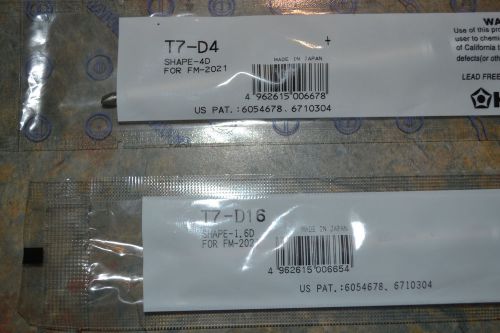 Hakko Soldering Iron Tip T7-D16 &amp; T7-D4 for FM-2021 (1 ea.)