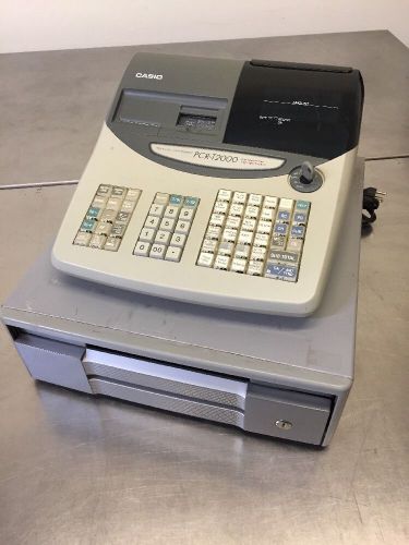Casio PCT-T2000 Electronic Cash Register Printer GEO#5158