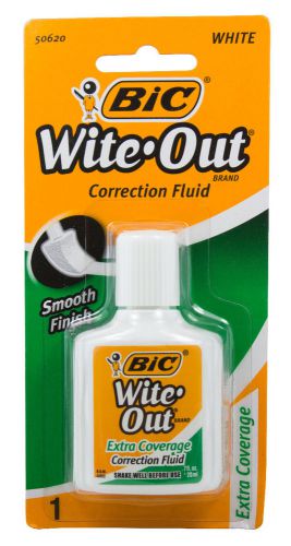 Bic Wite Out Extra Coverage Correction Fluid