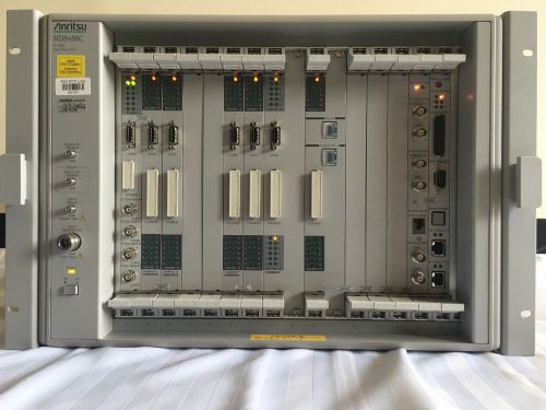 ANRITSU MD8480C W-CDMA Signalling Tester with 9 Modules &amp; 5 Options Installed