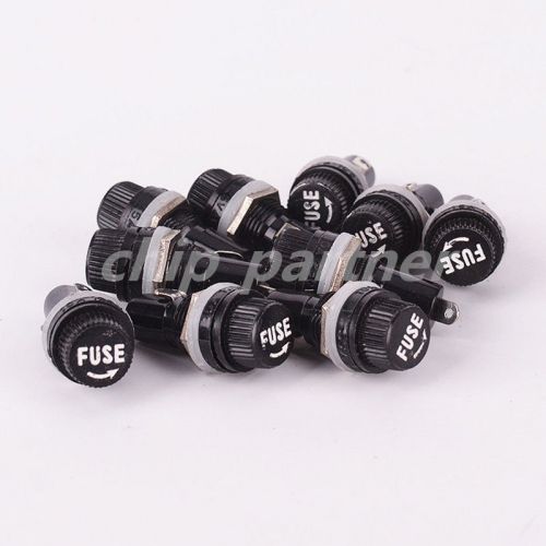 20pcs cb radio auto stereo chassis panel mount agc glass fuse holder for sale