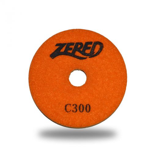 ZERED 3&#034; Premium Diamond Polishing Pad for Granite Marble grit 300