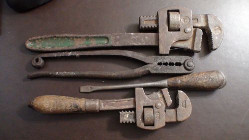 Stillson Erie tool works  Pipe wench, Pipe wench, crimper,Wood Screw driver