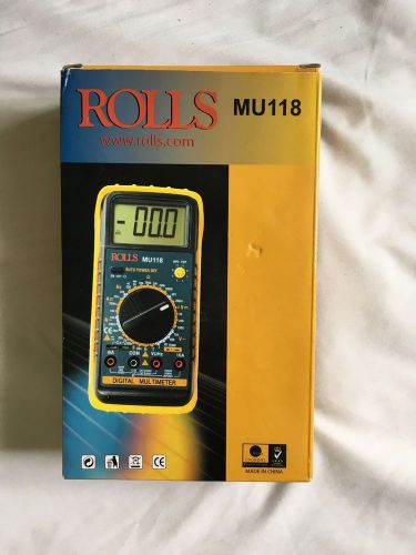 ROLLS MU118 Digital Multimeter