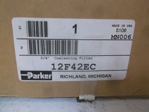 PARKER 12F42EC 3/4&#034; COALESCING FILTER *NEW IN A BOX*