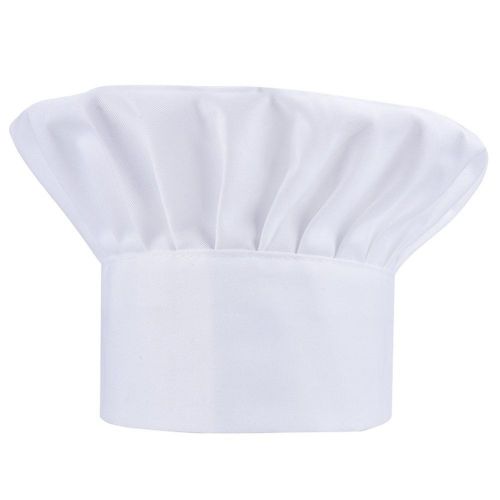 Chef hat adjustable elastic baker kitchen cooking hat by wearhome 1pack white for sale