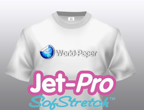 IRON ON TRANSFER PAPER / JET-PRO SofStretch 100 SHEETS