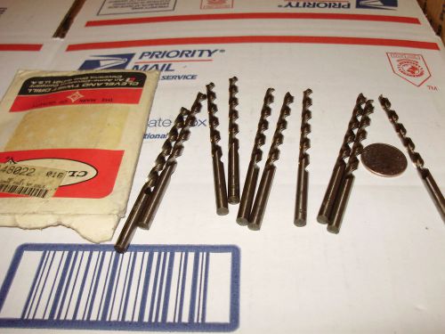 (10)- no. 2 cleveland hss hi helix twist drill bits usa for sale