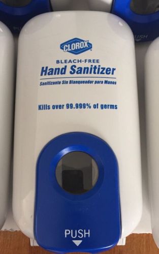 Clorox Bleach-Free Hand Sanitizer Dispenser New Set of 5 Dispensers