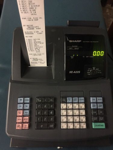 Sharp electronic cash register XE-A22S