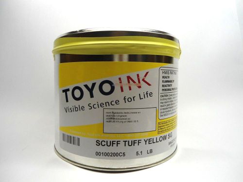 Toyo Offset Printing Ink - Unopened YELLOW 5.3lb