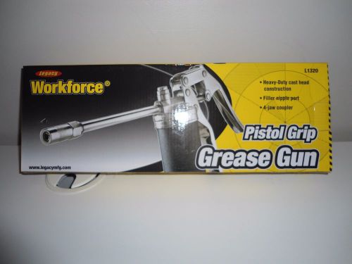 Legacy grease gun  l1320  pistol grip w/ rigid extension new for sale