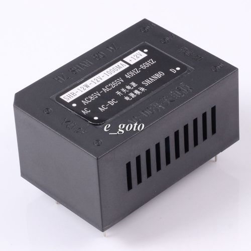 Ac-dc isolated power ac220v to 12v 1000ma 12w precise switch power module for sale