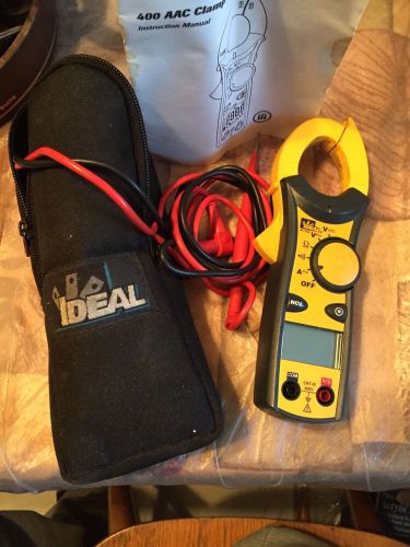 Ideal  400 ACC  Clamp Meter # 61-732