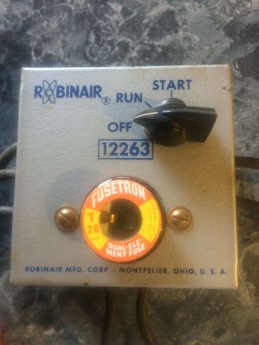 Vintage Robinair Compressor Start Cord 220v &#034;Used&#034;  HVAC/R 12263